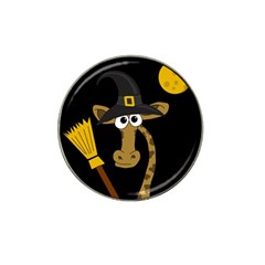 Halloween giraffe witch Hat Clip Ball Marker (4 pack)