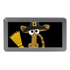 Halloween giraffe witch Memory Card Reader (Mini)