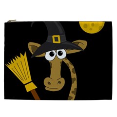 Halloween giraffe witch Cosmetic Bag (XXL) 