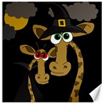 Giraffe Halloween party Canvas 20  x 20   19 x19.27  Canvas - 1