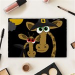 Giraffe Halloween party Cosmetic Bag (Large)  Back