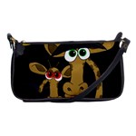 Giraffe Halloween party Shoulder Clutch Bags Front