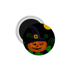 Halloween witch pumpkin 1.75  Magnets