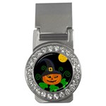 Halloween witch pumpkin Money Clips (CZ)  Front