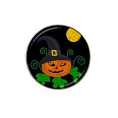 Halloween witch pumpkin Hat Clip Ball Marker (4 pack)