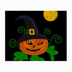 Halloween witch pumpkin Small Glasses Cloth