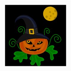 Halloween witch pumpkin Medium Glasses Cloth (2-Side)