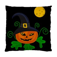 Halloween witch pumpkin Standard Cushion Case (One Side)