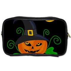 Halloween witch pumpkin Toiletries Bags 2-Side