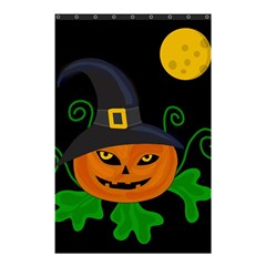 Halloween witch pumpkin Shower Curtain 48  x 72  (Small) 