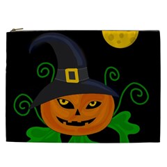 Halloween witch pumpkin Cosmetic Bag (XXL) 