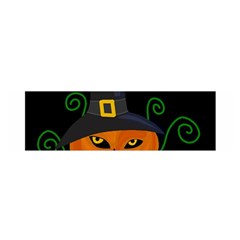 Halloween Witch Pumpkin Satin Scarf (oblong)