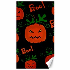 Halloween Pumpkin Pattern Canvas 40  X 72   by Valentinaart