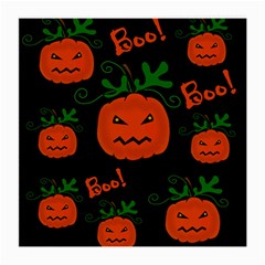 Halloween Pumpkin Pattern Medium Glasses Cloth by Valentinaart