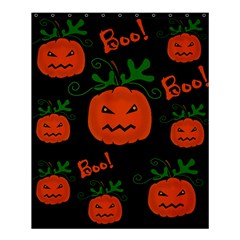 Halloween Pumpkin Pattern Shower Curtain 60  X 72  (medium)  by Valentinaart