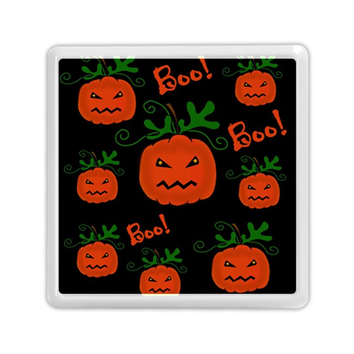 Halloween pumpkin pattern Memory Card Reader (Square) 