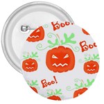 Halloween pumpkins pattern 3  Buttons Front