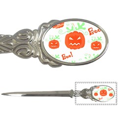 Halloween Pumpkins Pattern Letter Openers