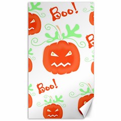 Halloween Pumpkins Pattern Canvas 40  X 72   by Valentinaart