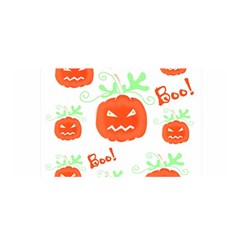 Halloween Pumpkins Pattern Satin Wrap by Valentinaart