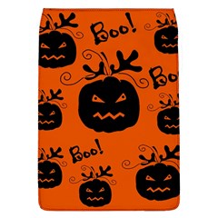 Halloween Black Pumpkins Pattern Flap Covers (l)  by Valentinaart