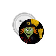 Halloween Witch 1 75  Buttons by Valentinaart