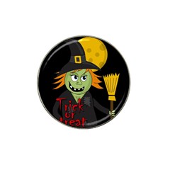 Halloween Witch Hat Clip Ball Marker by Valentinaart