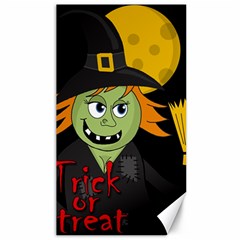 Halloween Witch Canvas 40  X 72   by Valentinaart