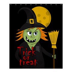 Halloween Witch Shower Curtain 60  X 72  (medium)  by Valentinaart