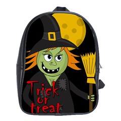 Halloween Witch School Bags (xl)  by Valentinaart