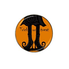 Halloween - Witch Boots Hat Clip Ball Marker (4 Pack) by Valentinaart