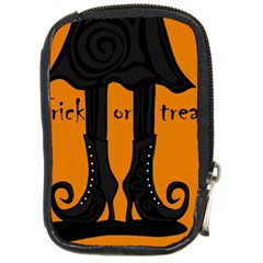 Halloween - Witch Boots Compact Camera Cases by Valentinaart