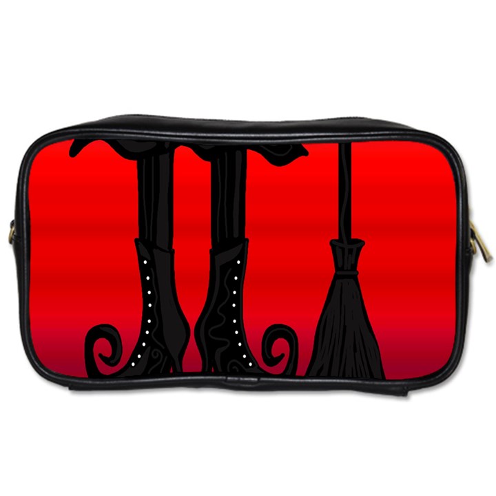 Halloween black witch Toiletries Bags 2-Side