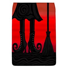 Halloween Black Witch Flap Covers (l)  by Valentinaart