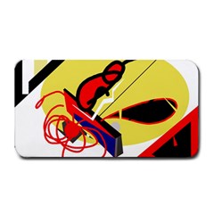 Abstract Art Medium Bar Mats by Valentinaart