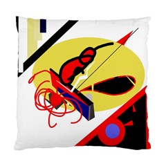 Abstract Art Standard Cushion Case (one Side) by Valentinaart