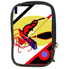 Abstract Art Compact Camera Cases by Valentinaart