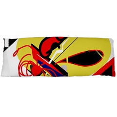 Abstract Art Body Pillow Case (dakimakura) by Valentinaart