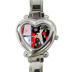 Looking forwerd Heart Italian Charm Watch