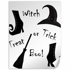 Halloween Witch Canvas 18  X 24   by Valentinaart