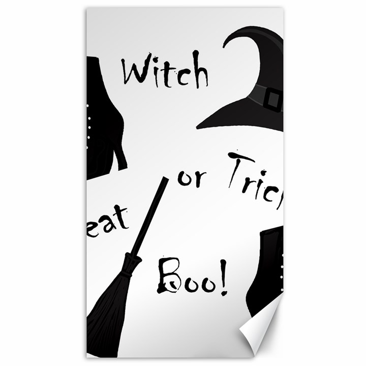 Halloween witch Canvas 40  x 72  