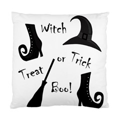 Halloween Witch Standard Cushion Case (one Side) by Valentinaart