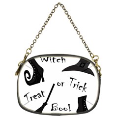 Halloween Witch Chain Purses (two Sides)  by Valentinaart