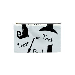 Halloween Witch Cosmetic Bag (small)  by Valentinaart