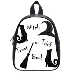 Halloween Witch School Bags (small)  by Valentinaart