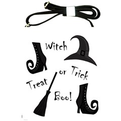 Halloween Witch Shoulder Sling Bags by Valentinaart