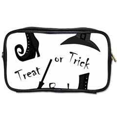 Halloween Witch Toiletries Bags by Valentinaart