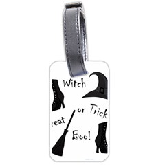 Halloween Witch Luggage Tags (one Side)  by Valentinaart