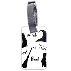 Halloween Witch Luggage Tags (two Sides) by Valentinaart