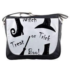 Halloween Witch Messenger Bags by Valentinaart